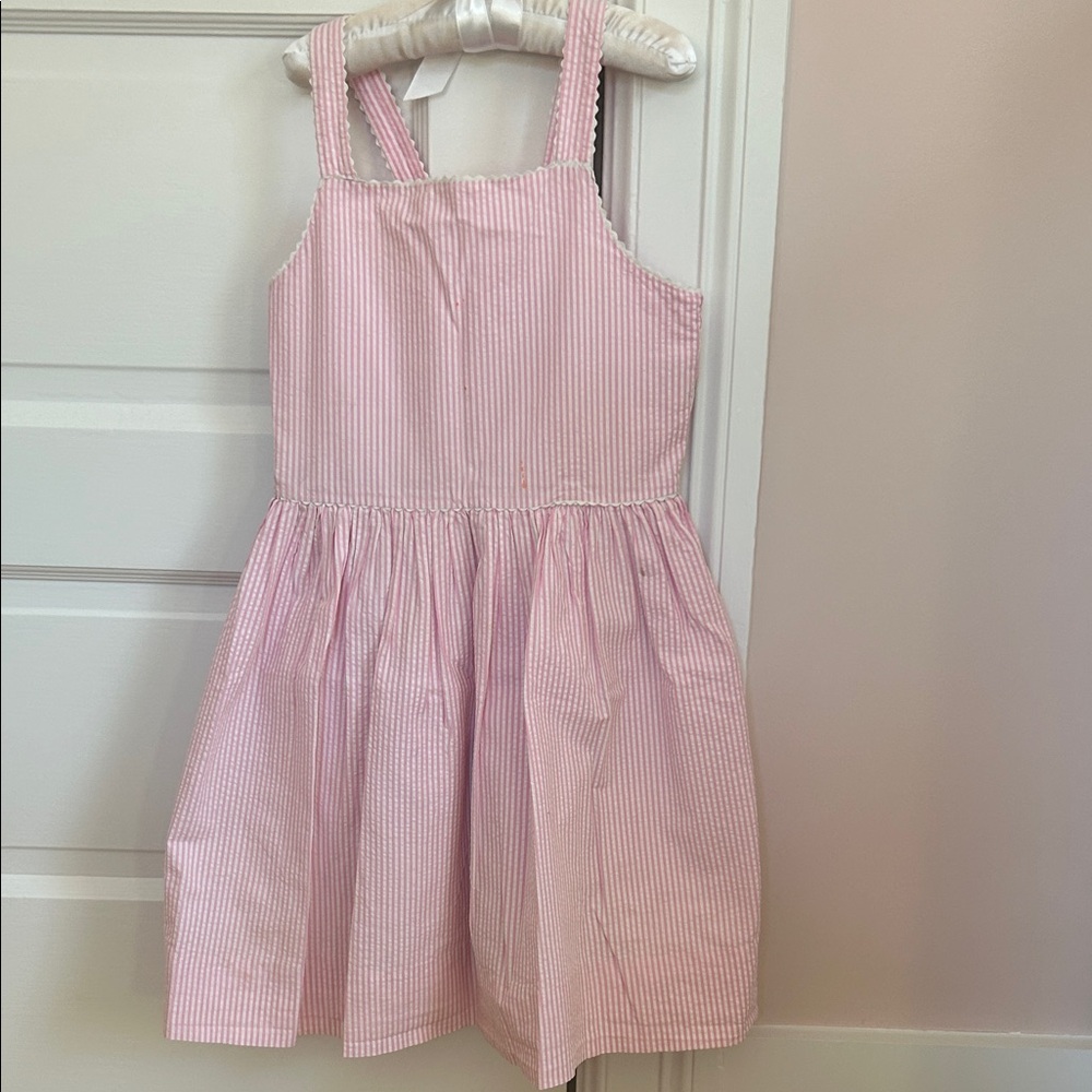 Polo by Ralph Lauren Pink Striped Kids Casual Dress